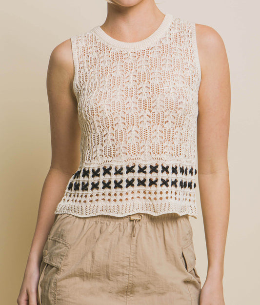 Crocheted Tank