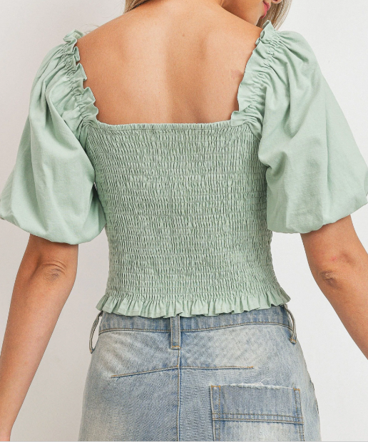 Shirred Frill